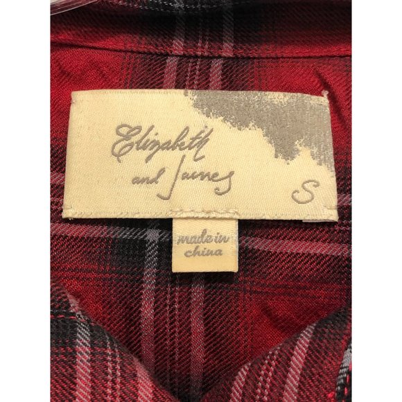 Elizabeth and James Plaid Button-Down Shirt - Picture 11 of 12